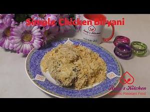 Simple Chicken Biryani