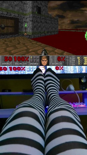 Doom II Master level14 Bloodsea Keep playthrough #doom #gaming #legs