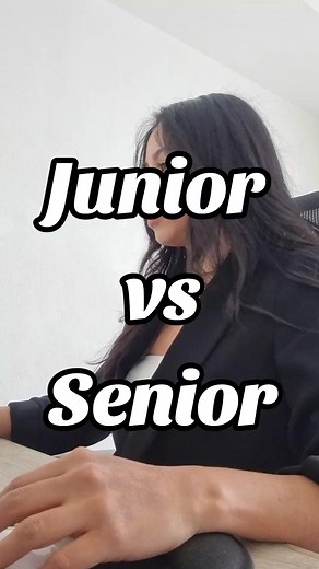 Jr vs Senior 👩‍💻 #softwareengineer #developer #programming #programacion #programadorjunior #programadorsenior