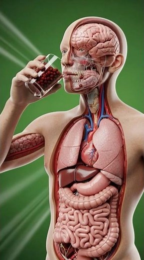 Inside the Body: How Dried Arils Boost Brain, Muscle & Gut Health | 3D Medical Animation
