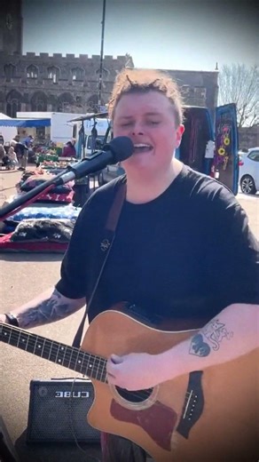 This song stops passers by... #shorts