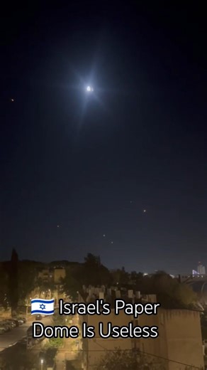 🇮🇱 Israel's Paper Dome Is Useless