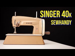 Everything about the Singer 40 sewhandy toy sewing machine