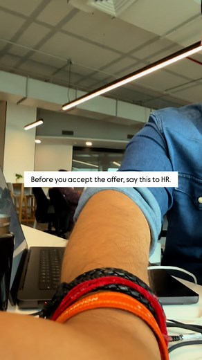 This is Rohit, your usual 9 to 5 corporate guy working as a Product Manager in Tech. I made the mistake of saying “Yes” to my first job offer without asking a single question. Later, I found out others at the same level were earning more. Here is what I learned to do before accepting an offer. 1. Always ask for time Say: “Thank you for the offer, can I get 24 hours to review it?” This shows professionalism and gives you space to think. 2. Check total compensation Go beyond CTC. Look at fixed pay