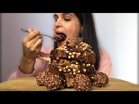 ASMR | CHOCOLATE CAKE | EATING SOUNDS | MUKBANG