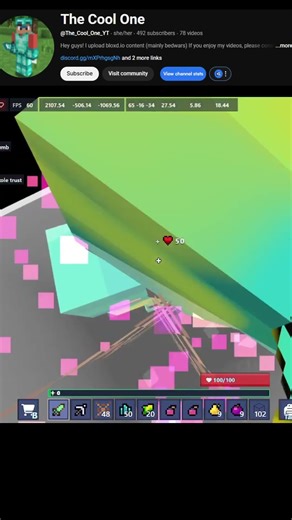 Cooking random Yotubers in Bloxd.io be like 🔥 #bloxdio #minecraft #shorts