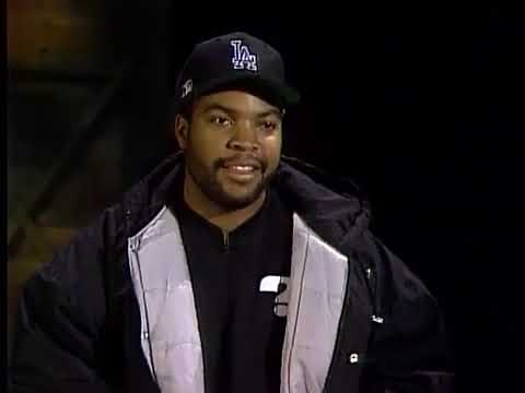 Ice Cube 1992 MTV News Interview Segment