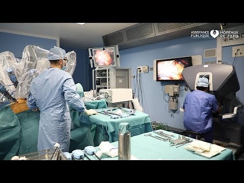 Première opération avec le nouveau robot chirurgical Da Vinci Xi® à l'hôpital Henri-Mondor