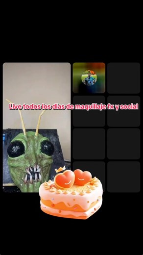 #tiktoklive #livehighlights maquillaje Fx y social live diarios #tips #efectosespeciales #maquillajetutorial