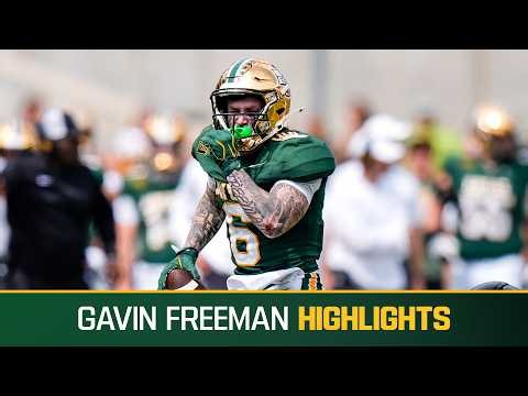 Baylor Football: Gavin Freeman Highlights vs. Colorado | September 26, 2026