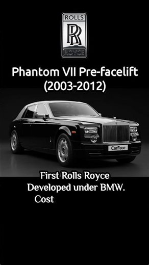 Rolls Royce Phantom Evolution (1925-2025)