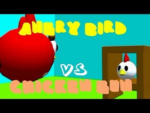 angry bird vs chicken gun 3d animation