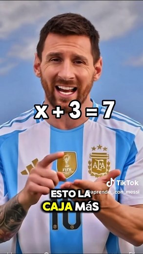 Ecuaciones de Primer Grado Explicadas por Messi