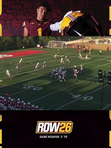 Gabe Weaver Highlights: Gopher Football Signing Day #ROW26