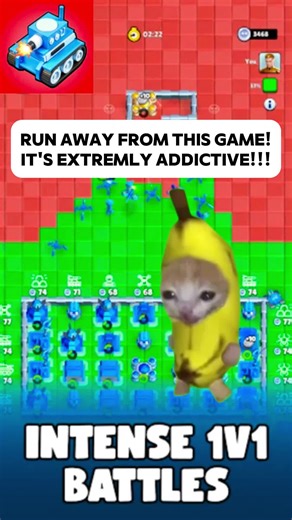 Every square counts in Cube Wars.#foryourpage #games #game #fyp #CubeWars