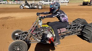 9.8K views · 450 reactions | Yamaha Banshee takes on a turbo Hayabusa in the DIRT!  | CycleDrag | Facebook