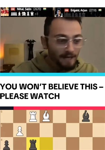 YOU WON’T BELIEVE THIS – PLEASE WATCH.#chess #chesstips #chesstok #gothamchess #trending