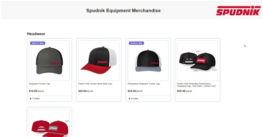 Spudnik Black Friday Sales: Shop with Spudnik two weeks in advance! This deal applies to all our merchandise and is valid from today through December 1st. https://na2.hubs.ly/H0272Pf0 | Spudnik Equipment Company, LLC