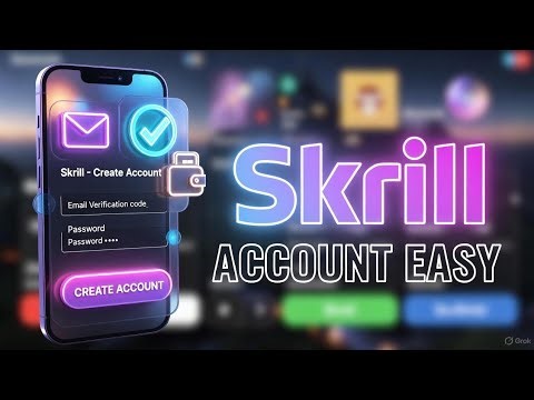 How to Create Skrill account | Skrill ka account kaise banaen
