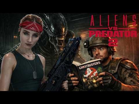 ХОРРОР БЕЗ УВАЖЕНИЯ К ИГРОКУ! ALIENS VS PREDATOR 2 #3