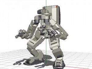 【MMD】実用性重視で有人作業用ロボット作ってみた