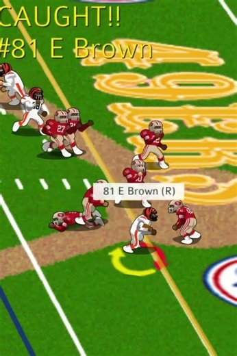1985 Bengals vs 49ers (highlight) Eddie Brown touchdown pass.