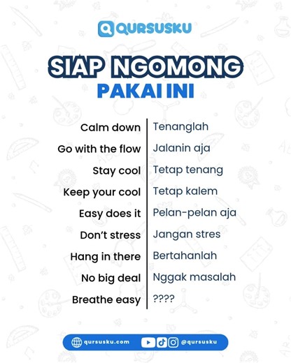 COBA NGOMONG PAKAI INI #shorts #learnenglish #belajarbahasainggris #qursusku