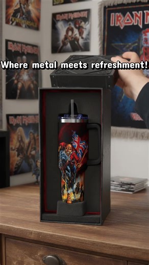 Iron Maiden The Trooper Tumbler
