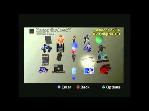 playstation 2 memory card saved data icons