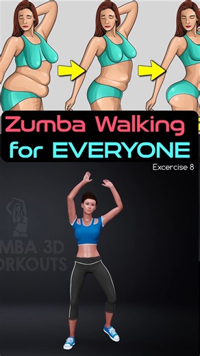 #ZumbaWalking #DanceWorkout #FatBurningWalk #ZumbaWalking #DanceWorkout#fblifestyle #FatBurningWalk #lowimpactworkout #dancefitness #fitnessmotivation #healthylifestyle #bodysculpting #happyworkout #lovehandles #fblifestyle | ZUMBA 3D Workouts
