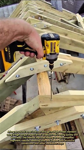 Roof Framing Screw Installation Hack That Saves Serious Time!