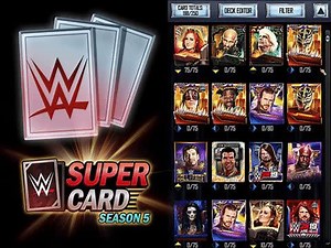 1.6K views · 322 reactions | Coming in Season 5 - My Cards will now be sorted by your strongest cards! We have also overhauled the Card Catalog for easier use. Looks pretty good, doesn't it  | WWE SuperCard | Facebook