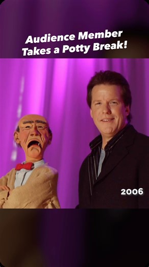 Audience Member Takes a Potty Break! #JeffDunham #Standup #Comedy #Comedian #fyp | Jeff Dunham