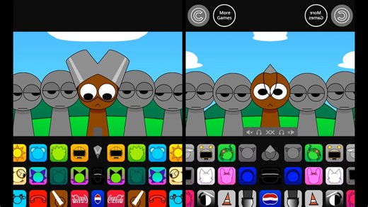 Sprunki Pyramixed Extra（双镜像）