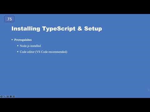 Lecture 1 - Typescript Setup