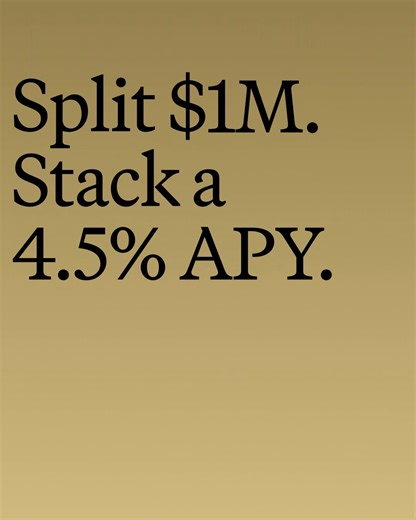 Summer hits different with Robinhood Gold. New Robinhood Gold members can claim a slice of a $1M pie and earn a 4.5% APY for a limited time. robinhood.com/goldspringpromo Terms and subscription apply. | Robinhood