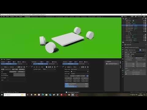 Создание игры в UPBGE Blender #3