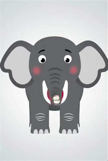 Funny Elephant Sneeze! 🐘💨 #shorts #kids #funny