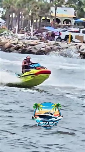 Jet Ski Speeding Fun at the Venice Florida Jetty Wide open throttle, salt spray in the air, and jet skis ripping through the Venice Florida Jetty like they were built for this exact moment. This is Florida boating at its best — tight turns, clean lines through the inlet, and pure freedom on the water with the Gulf of America wide open ahead. If you know, you know. Florida Boat Adventures #wavyboats #boatsdaily #VeniceFlorida #VeniceJetty #FloridaBoating