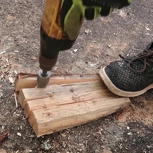 Firewood Drill Bit Wood Splitter