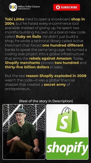 He Coded an Amazon Killer. Built a $200B Moat.