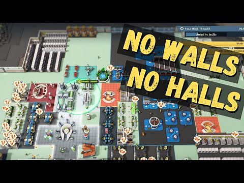 I Build a Base with no Walls or Hallways | Super Efficient Base | Evil Genius 2