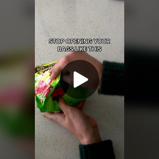 Easy Candy Bag Opening Hack for Sour Patch Kids
