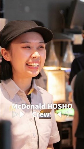 働く楽しさ！クルーの笑顔！ #マクドナルド #クルー #アルバイト #マック