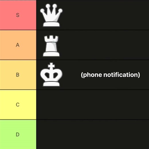 FIRST VIDEO AND TIERLIST ON THE CHANNEL || CHESS PIECE RANKING