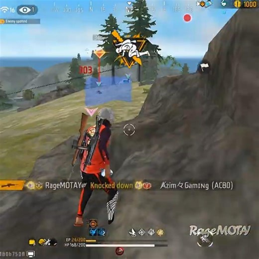V BADGE PLAYER VS RageMOTAY !!