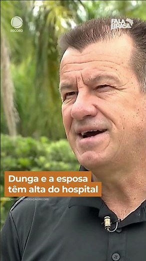 Dunga e a esposa têm alta do hospital #Shorts
