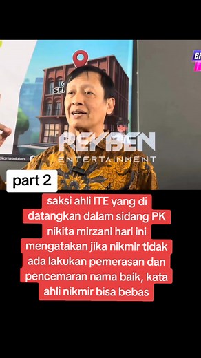 Nikita Mirzani bebas? Saksi ahli ITE sebut tak ada pemerasan atau pencemaran
