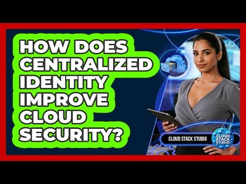 How Does Centralized Identity Improve Cloud Security?