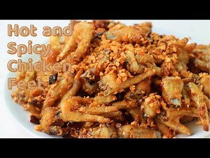 Delicious Chicken Feet Recipe | Hot And Spicy Garlic Chicken Feet | Chinese Garlic Chicken Feet